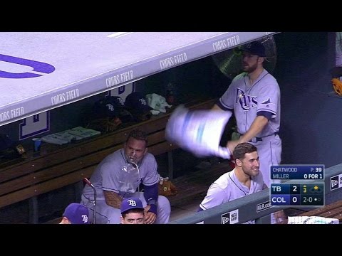 TB@COL: Arcia dons oxygen mask after scoring