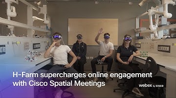 Supercharges their online engagement with Cisco Spatial Meetings