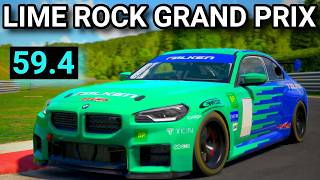 Track Guide Lime Rock Grand Prix BMW M2 Rookie Fixed iRacing
