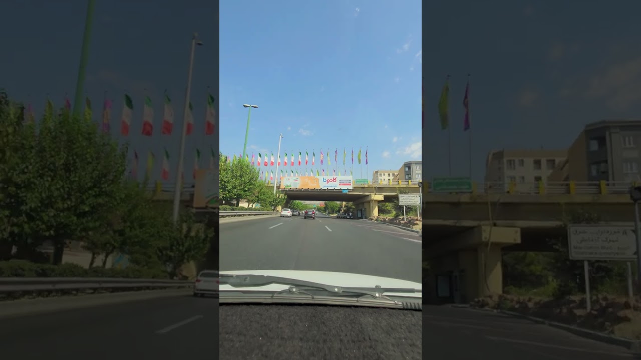 Tehran Morning Drive in 4K POV | Azadi ⇄ Lavasan | Samsung S25 Ultra + DJI Action 4. Whole video