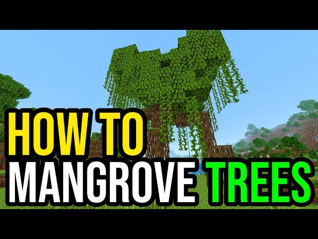 Minecraft 1.19 Mangrove Tree! 🥭 #minecrafttutorial #minecraftmemes #m, how to get mangrove saplings