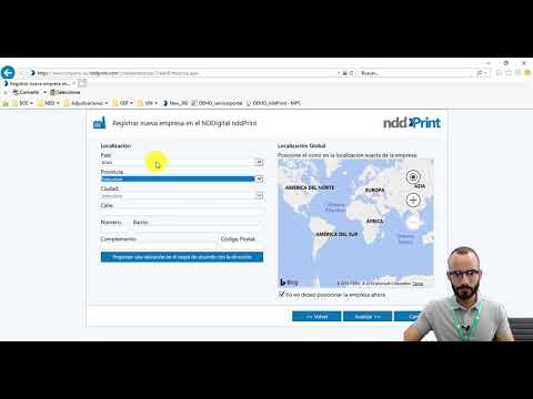 Alta de una empresa en NddPrint MPS