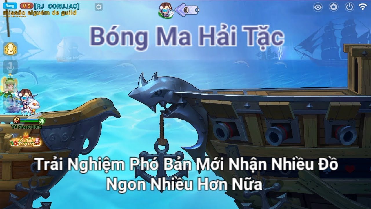 DDTank Mobile: "Bóng Ma Hải Tặc". Trải Nghiệm Phó Bản Mới Nhận Nhiều Đồ Ngon Hơn Nữa !!