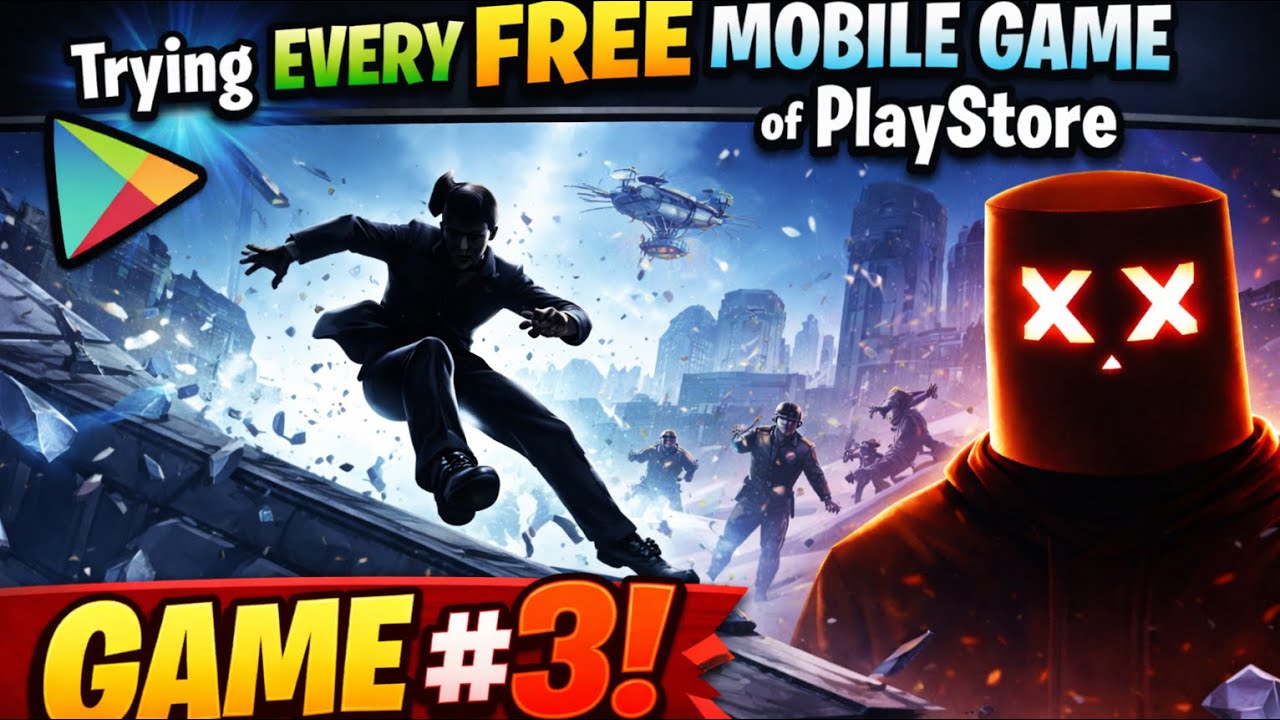 Trying Every Free Mobile Game of Play Store Game #3 – Vector | Solo