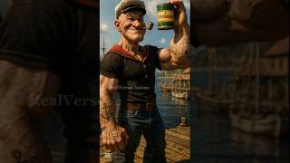 Popeye The Sailor Characters in RealLife✨😱. #popeyethesailorman  #retrocartoons#childhoodmemories