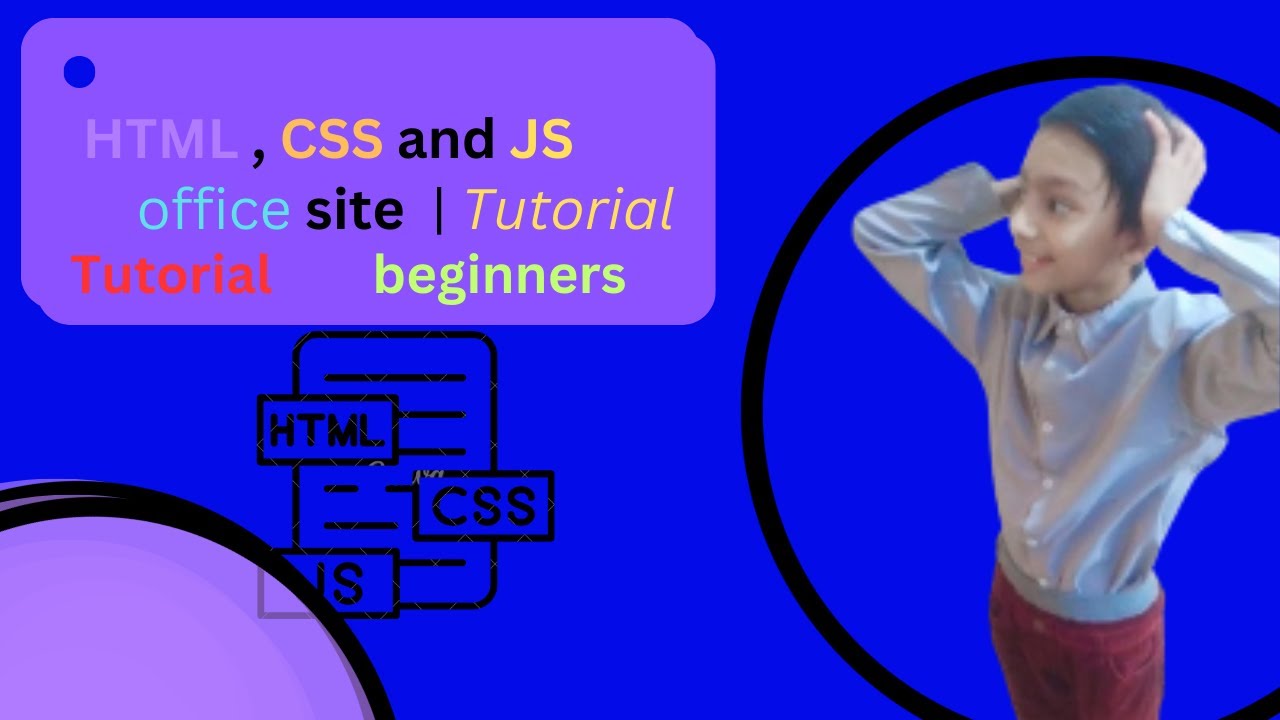 let's make a New Project Official website for our own business | HTML ...
