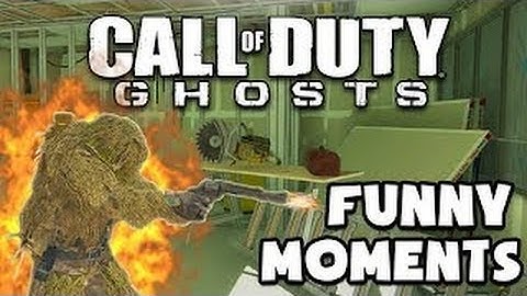Call of Duty  Ghosts Funny Moments   Quickscoping 101 Tutorial, Riot Shield Attack COD Ghosts