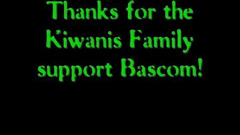 Greetings from Kiwanis International Trustee Basco...