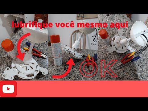 COMO LUBRIFICAR SEU VENTILADOR DE TETO