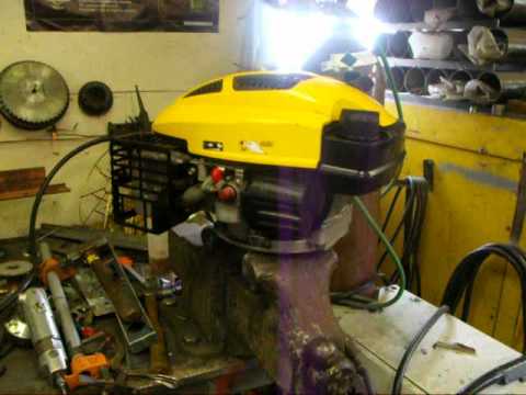 Karcher Pressure Washer Tecumseh Small Engine 6.0 HP Vertical Shaft - YouTube