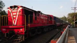 Train Spt1 Phan Thiet  Saigon Passing Level Crossing 2018