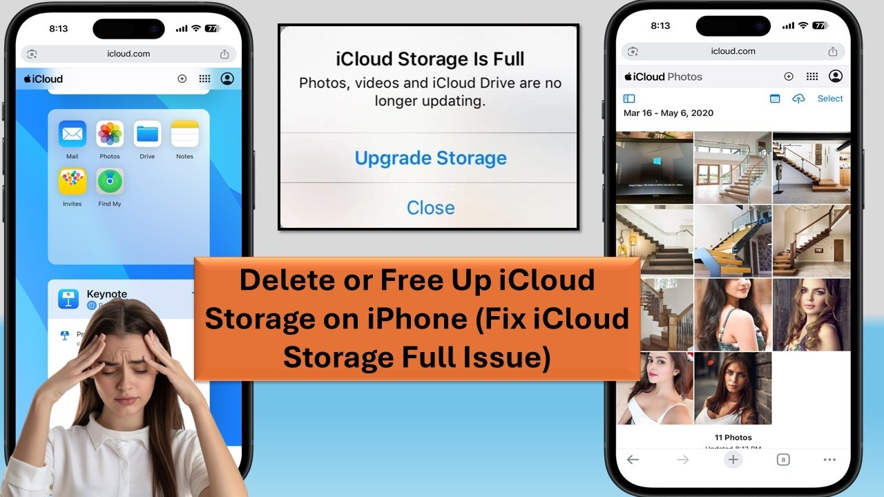 How to Delete or Free Up iCloud Storage on iPhone (Fix iCloud Storage ...