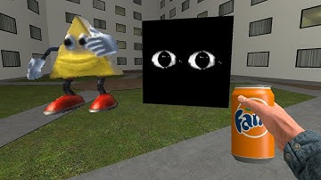 Dancing Triangle And Hide Nextbot chase you in Garry