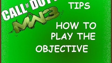 MW3 | How To Play The Objective: Domination
