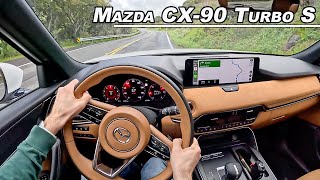 2024 Mazda CX90 Turbo S  The New Inline 6 You Need To Drive (POV Binaural Audio)