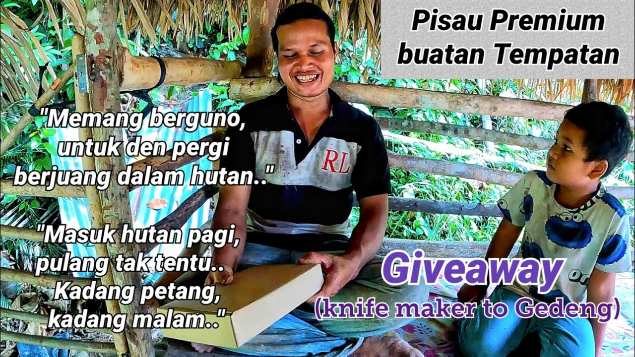 Harga Kampung, kualiti International. Pisau premium buatan Tempatan.