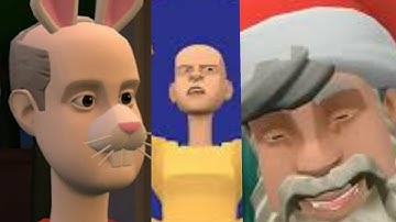 Plotagon Randomness #3: uolliaC And The Robot Santa And The Easter Bunny