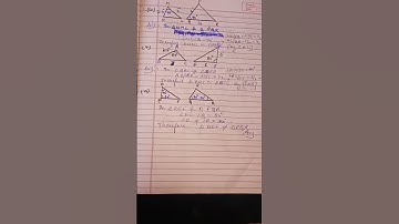 #triangles #exercise 6.3 class 10 maths #q1 class 10 #Ex 6.3 q1 class 10 #maths  #boardexam2025