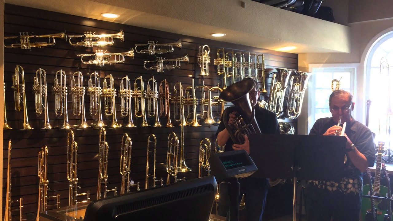 Trumpet Euphonium Duet at Bridgepoint Music YouTube