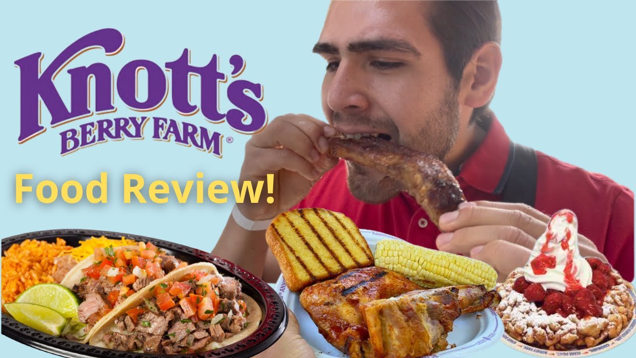 Knott's Berry Farm FOOD REVIEW! What is the MEAL PASS? YouTube