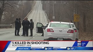Woman shot and killed while traveling in car on Indy's northwest side, police say