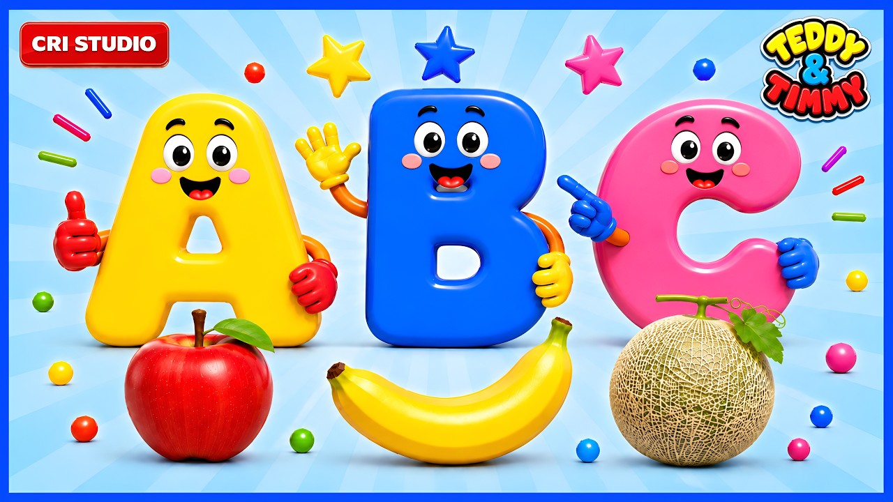 Alphabet A B C D | ABC Song | A to Z Preschool Video | ABCD Alphabets | Home School Videos for Kids