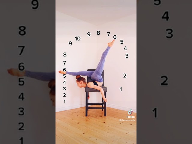 What number are you at? ✨ Anna McNulty Flexibility #shorts class=