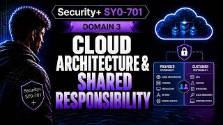 Security+ SY0-701: Cloud Architecture & Shared Responsibility Explained | Domain 3