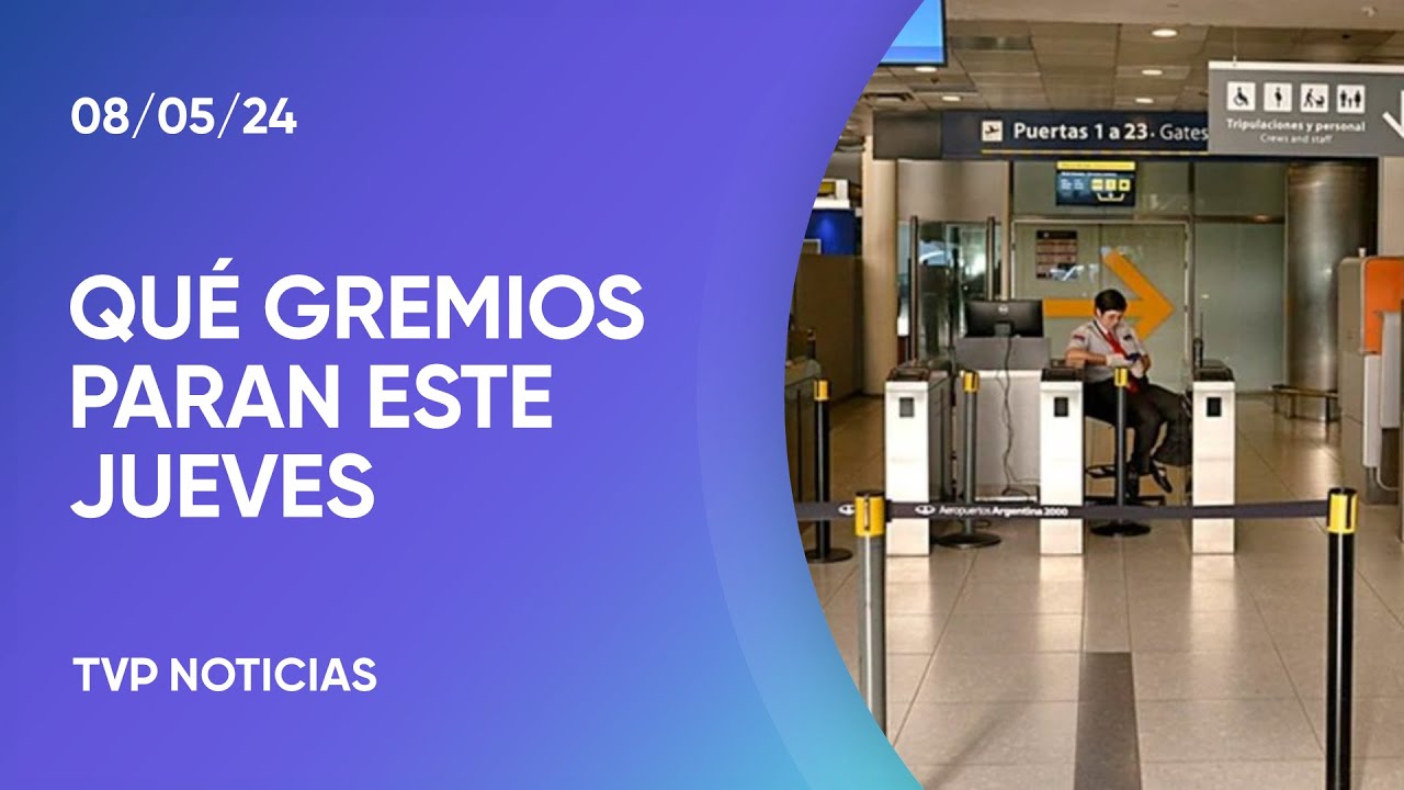 Qué gremios adhieren al paro nacional de la CGT - YouTube