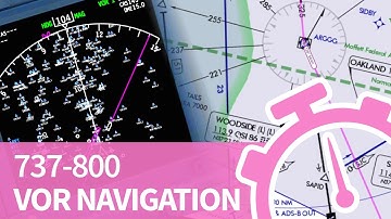 XPlane11 Tutorial - 737-800 VOR Basics