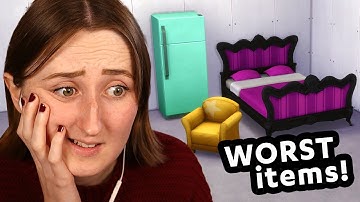 building in the sims using only items i HATE