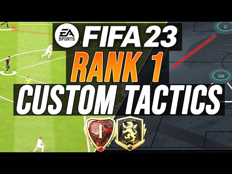 RANK 1 META Custom Tactics & Formations (& Full Instructions) - FIFA 23