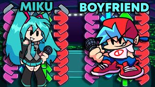 MY NEW FAVORITE FNF MOD!!! | Friday Night Funkin' Miku Mod Gameplay screenshot 5