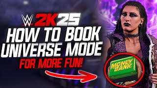 Best Booking Strategies for Universe Mode in WWE 2K25! screenshot 3