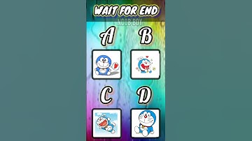 GUESS REAL COLOUR OF DOREMON 🤔🤔IQ TEST #viral #shorts #youtubeshorts