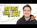 My First 12 Months on Etsy: What Actually Mattered