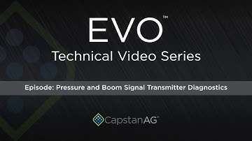 EVO™ Episode : Boom and Pressure Transmitter Diagnostics