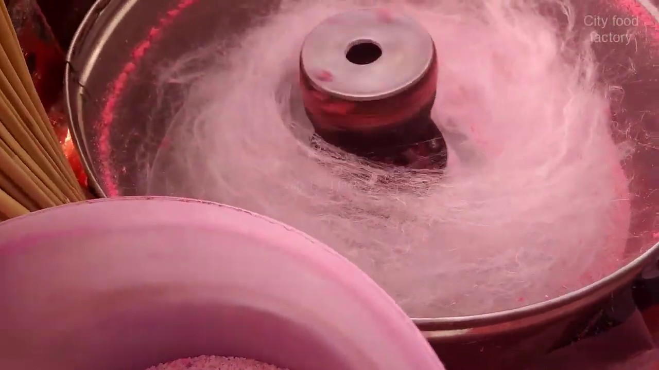 How to make Cotton Candy in Pakistan Street Food Peshawar YouTube