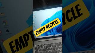 Empty Recycle 🔥| Day-0734| Windows Tips #techreels #reel #short #windows11tips #windows11