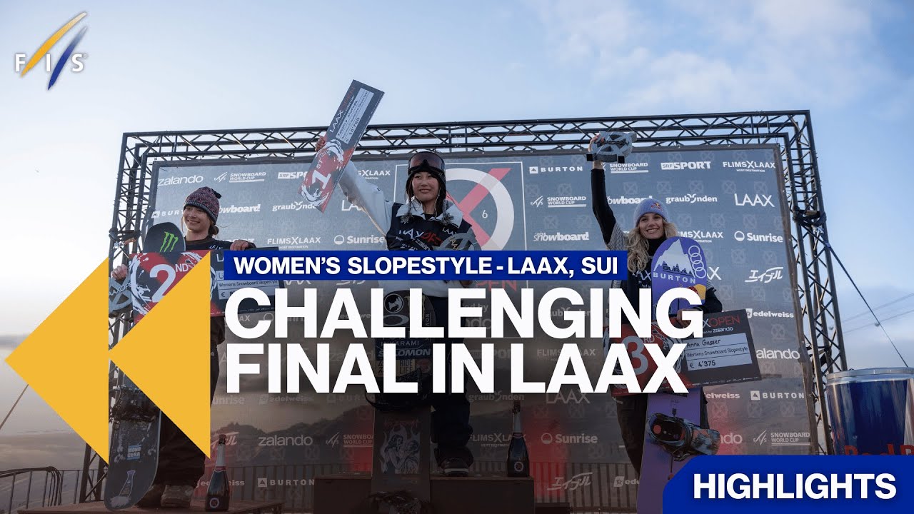 Challenging final in Laax | Highlights |  FIS Snowboard