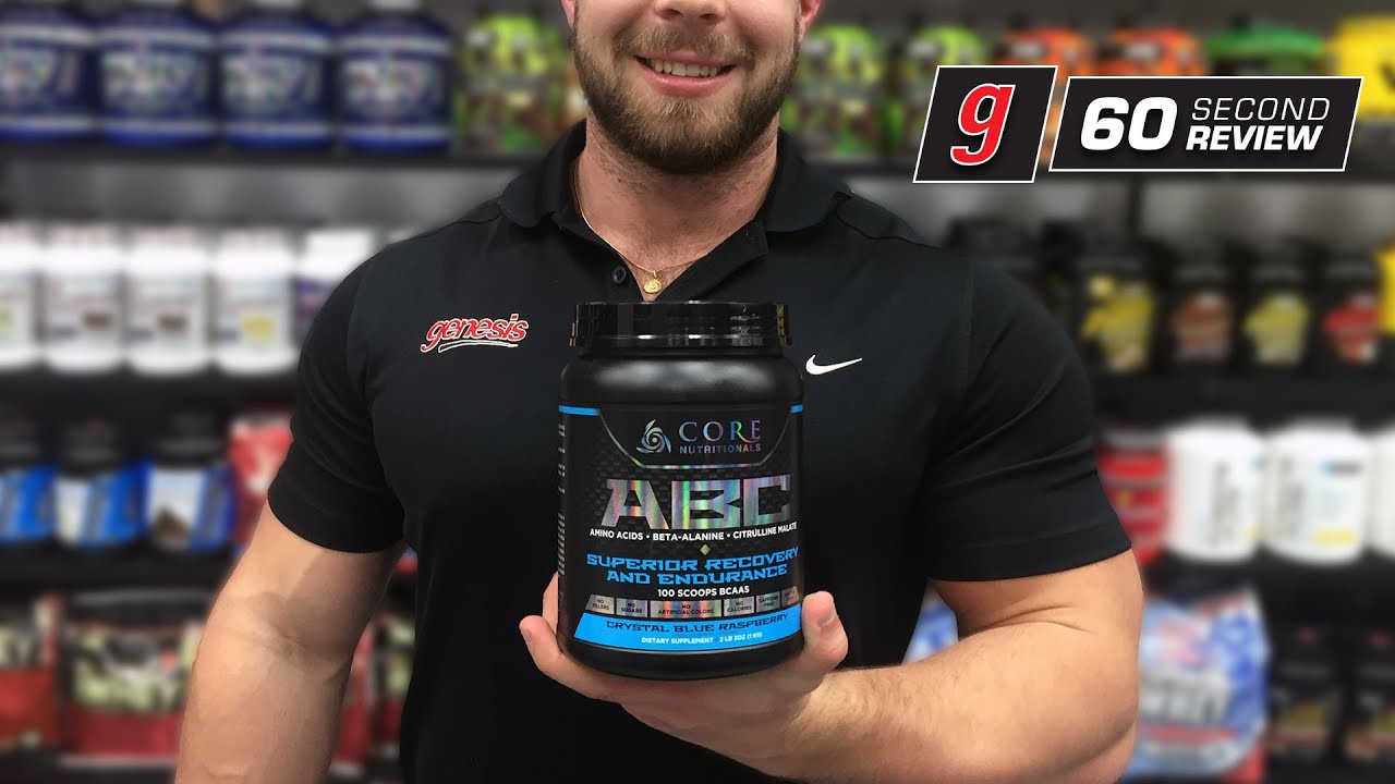 ABC by Core Nutritionals - BCAA Amino Acid Review by Genesis.com.au