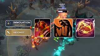 : Insane Tick Damage! Sticky Napalm + Shackles + Ember Innate | Dota 2 Ability Draft