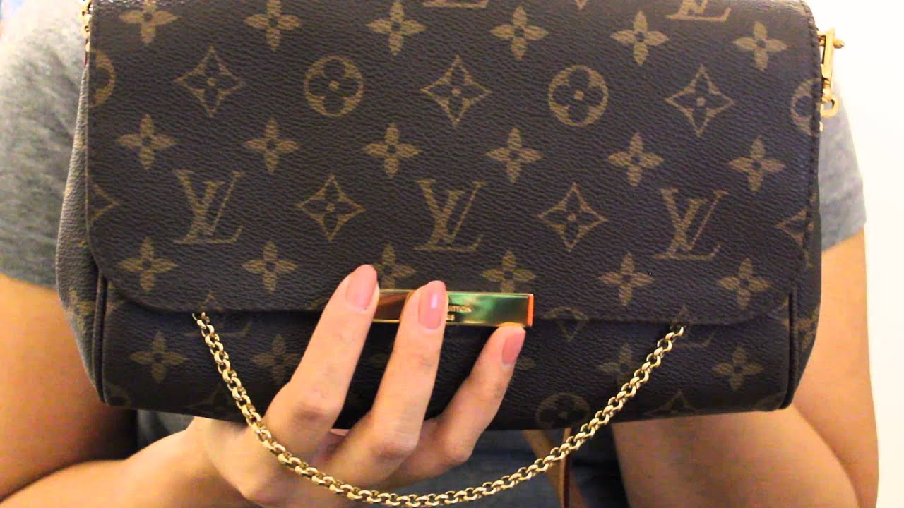 Louis Vuitton Favorite MM mini review - YouTube