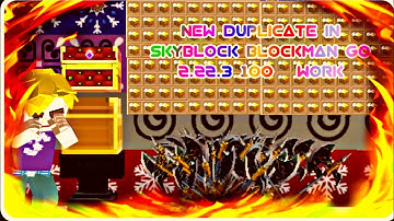Found New Duplicate Glitch in the Skyblock(2.22.3) Blockman Go [2.22.3] #blockmango  #blockmangomods