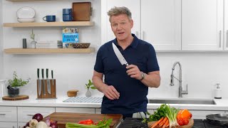 Gordon Ramsay HexClad Knife Set - Japanese Damascus Steel