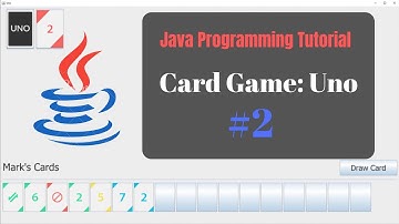 Uno Card Game in Java Part 2 - Deck Class (Code Clique)