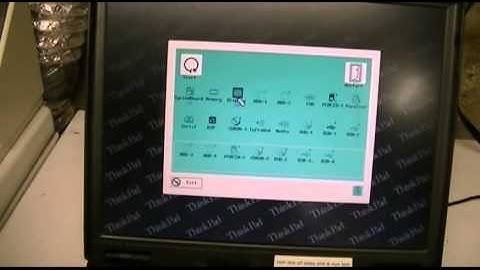 IBM Thinkpad 600E--New Music Player for Garage - Part 1
