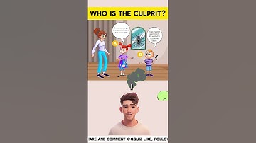 Who is the culprit? #riddlechallenge #logicpuzzles #riddleoftheday #brainteasers #enigma