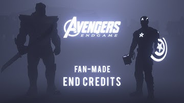 FAN-MADE - Avengers Endgame : End Credits [2020] (3D Animation)