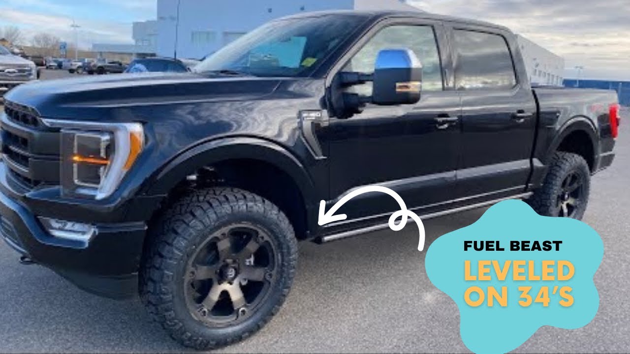 2021 F150 Lariat with Level, FUEL BEAST and 34’s YouTube